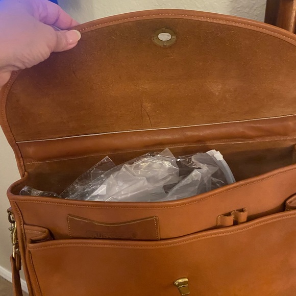 Leather Messenger Bag - Picture 4 of 14